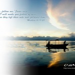 Matthew 4:19-20 – Follow Jesus Wallpaper Christian Background