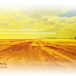 In a Desert Land Wallpaper Christian Background
