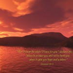 Jeremiah 29:11 – God’s Plan Wallpaper Christian Background