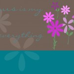 Jesus is My Everything Wallpaper Christian Background
