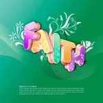 Hebrews 11:1-3 – Power of Faith Wallpaper Christian Background