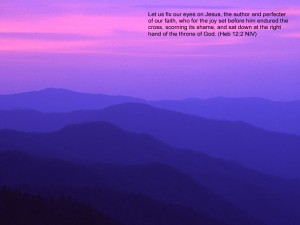 Hebrews 12:2 – Throne of God Papel de Parede Imagem