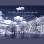Numbers 6:26 – LORD Lift Up His Countenance Wallpaper Christian Background