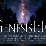 Genesis 1:16 – Two Great Lights Wallpaper Christian Background