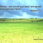 Malachi 2:3 – Because of You Wallpaper Christian Background