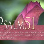 Psalm 51:17 – My Sacrifice Wallpaper Christian Background
