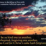 Ephesians 4:32 – God Has Forgiven You Wallpaper Christian Background