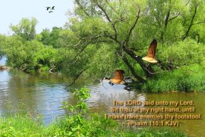 Psalm 110:1 – The Lord’s Hand Papel de Parede Imagem