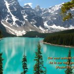 Psalm 33:20 – Help and Shield Wallpaper Christian Background