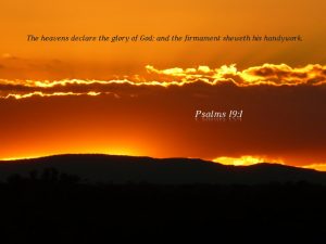 Psalm 19:1 – The Psalm of David Papel de Parede Imagem