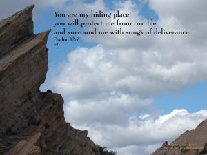 Psalm 32:7 – Hiding Place Papel de Parede Imagem