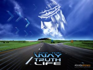 John 14:6 – Way, Truth and Life Papel de Parede Imagem