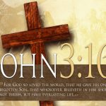 John 3:16 – God’s Love Wallpaper Christian Background