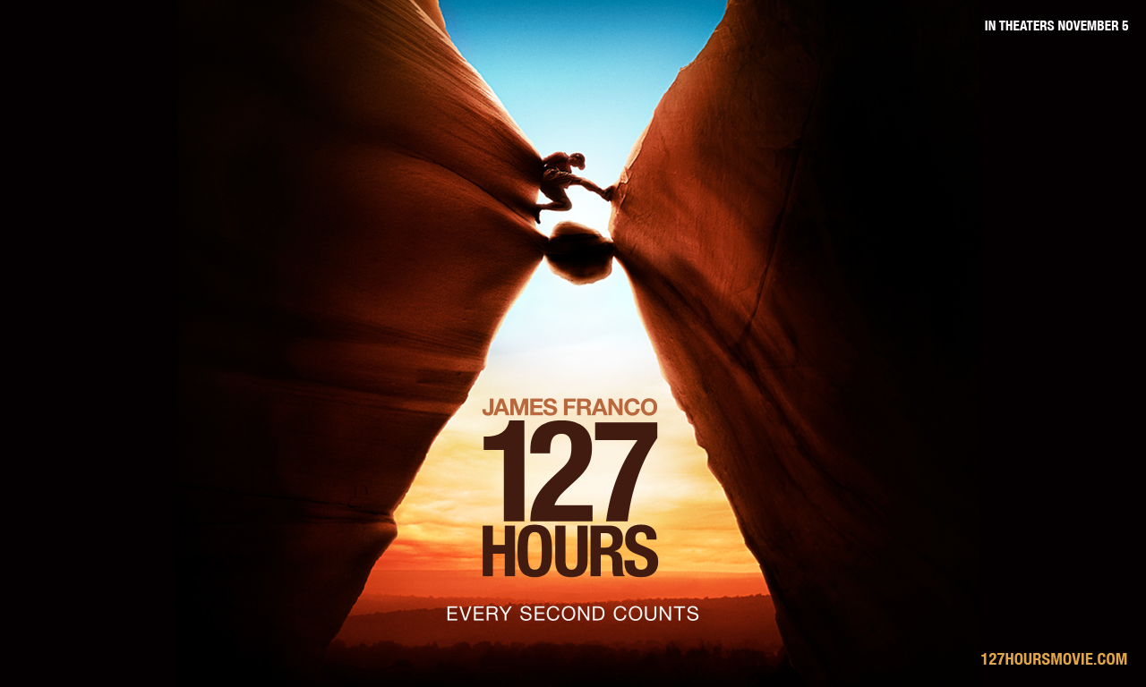 Christian Movie: 127 HOURS Official Movie Cover Wallpaper ...