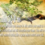 Isaiah 58:11- The Lord Will Guide You Always Wallpaper Christian Background