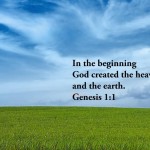 Genesis 1:1 – Creation Wallpaper Christian Background