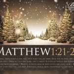 Matthew 1:21-23 – Birth of Jesus Our Savior Wallpaper Christian Background