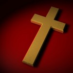 Colossians 2:15 – Golden Cross Wallpaper Christian Background