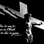 Philippians 1:21 – To Live is Christ Wallpaper Christian Background