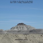 Proverbs 21:19 – Dwelling in Wilderness Wallpaper Christian Background