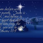 Romans 10:9 – You Will Be Saved Wallpaper Christian Background