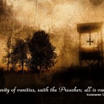 Ecclesiastes 12:8 – All Is Vanity Wallpaper Christian Background