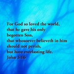 John 3:16 – God Loves You Wallpaper Christian Background