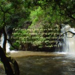 Isaiah 44:3 – God’s Blessings Wallpaper Christian Background