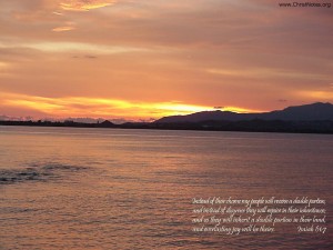Isaiah 61:7 – Double Portion Papel de Parede Imagem