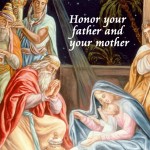 Ephesians 6:2 – Honor Your Father and Mother Wallpaper Christian Background