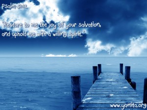 Psalm 51:12 – Joy of Salvation Papel de Parede Imagem
