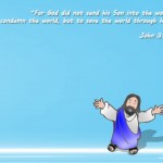 John 3:17 – Son Of God Wallpaper Christian Background