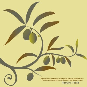 Romans 11:18 – The Roots Supports You Papel de Parede Imagem