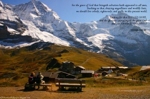 Titus 2:11-13 – Say “NO” to Ungodliness and Worldly Passion Papel de Parede Imagem