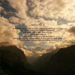 Hebrews 9:11-12 – High Priest Wallpaper Christian Background