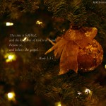 Mark 1:15 – Repent and Believe Wallpaper Christian Background