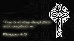 Philippians 4:13 – All Things Are Possible Papel de Parede Imagem