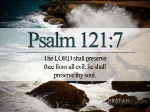 Psalm 121:7 – He Will Watch Over You Papel de Parede Imagem
