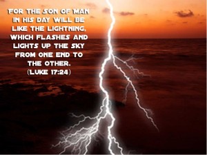 Luke 17:24 – Flashes of Lightning Papel de Parede Imagem