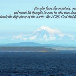 Amos 4:13 – The LORD God Almighty Wallpaper Christian Background