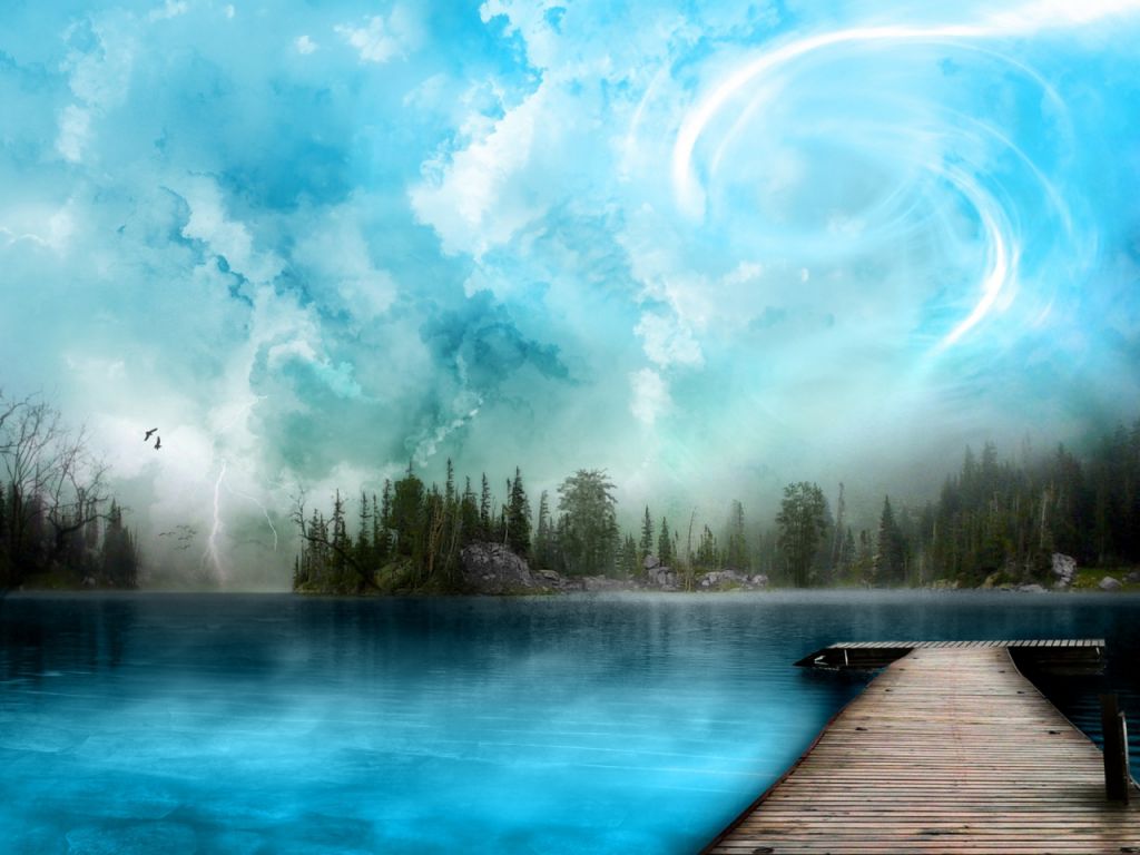 Christian wallpaper A Diferent Lake