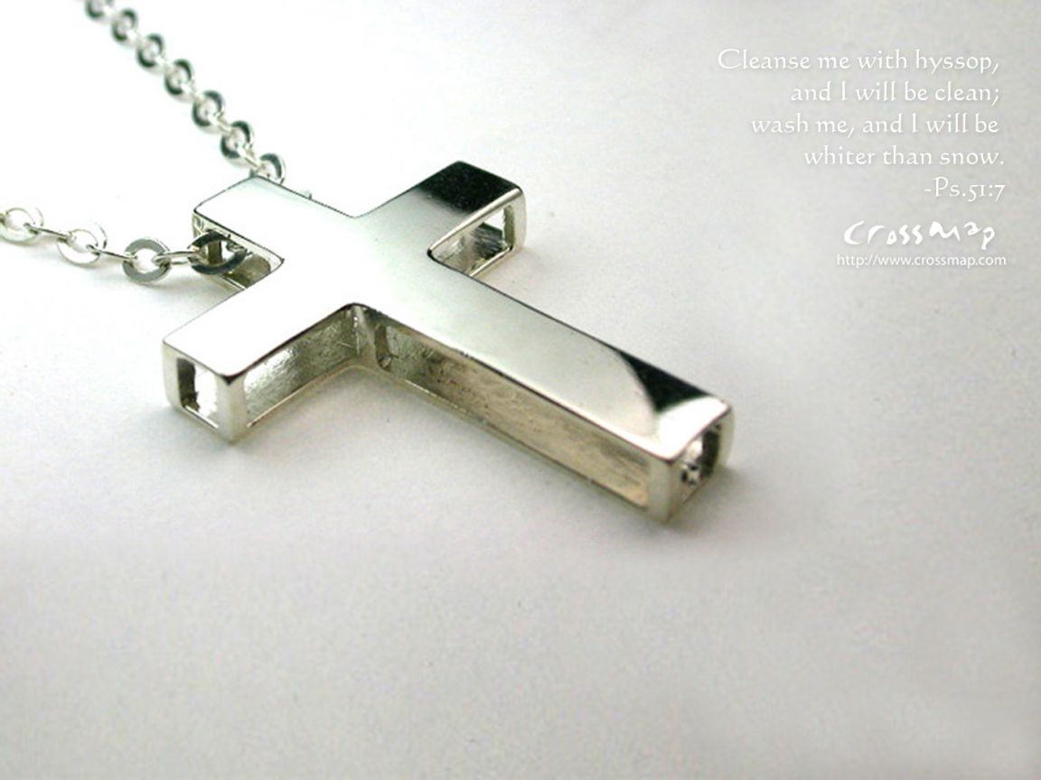 Christian wallpaper cleanse me with hyssop