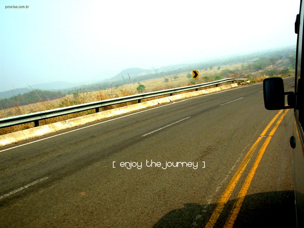 Christian wallpaper Enjoy the Journey
