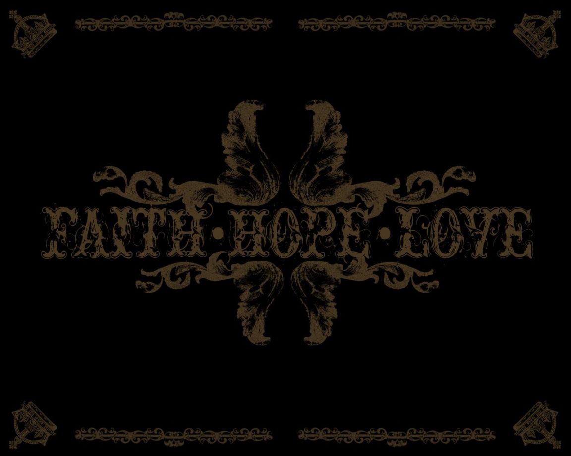 Christian wallpaper Faith Hope Love