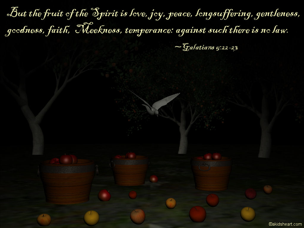 Christian wallpaper Galatians 5:22-23