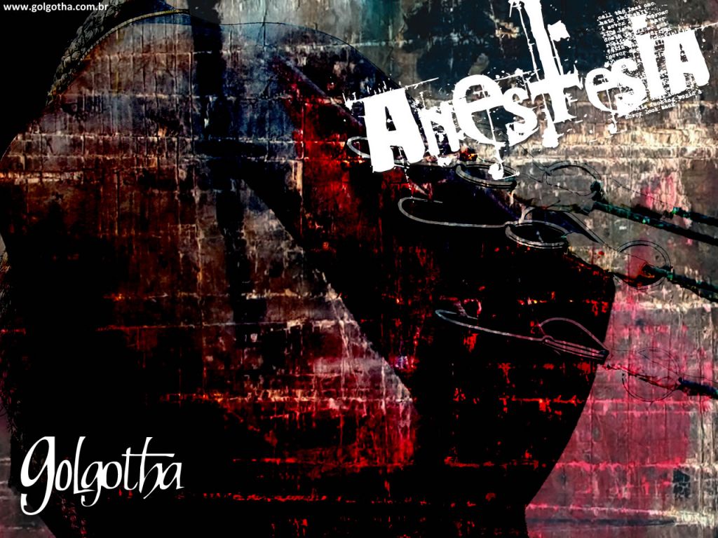 Christian wallpaper Golgotha Anestesia