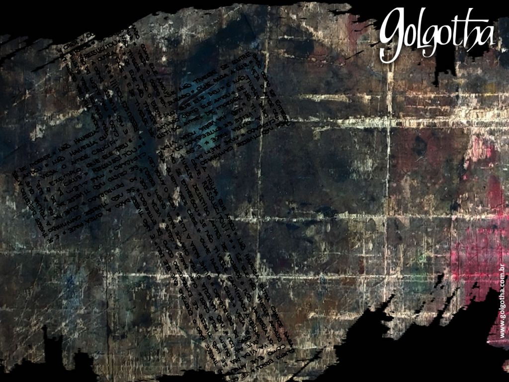 Christian wallpaper Golgotha Cross