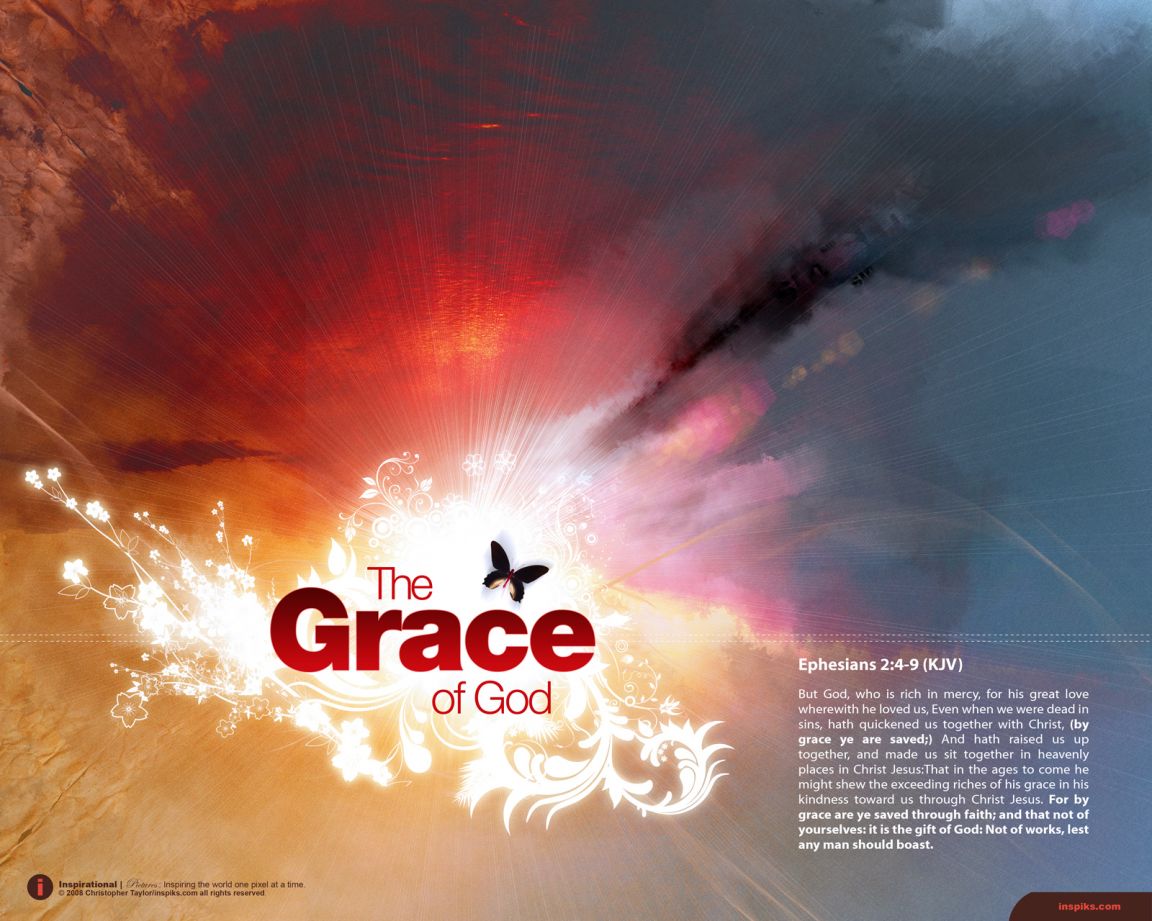 Christian wallpaper Grace of God