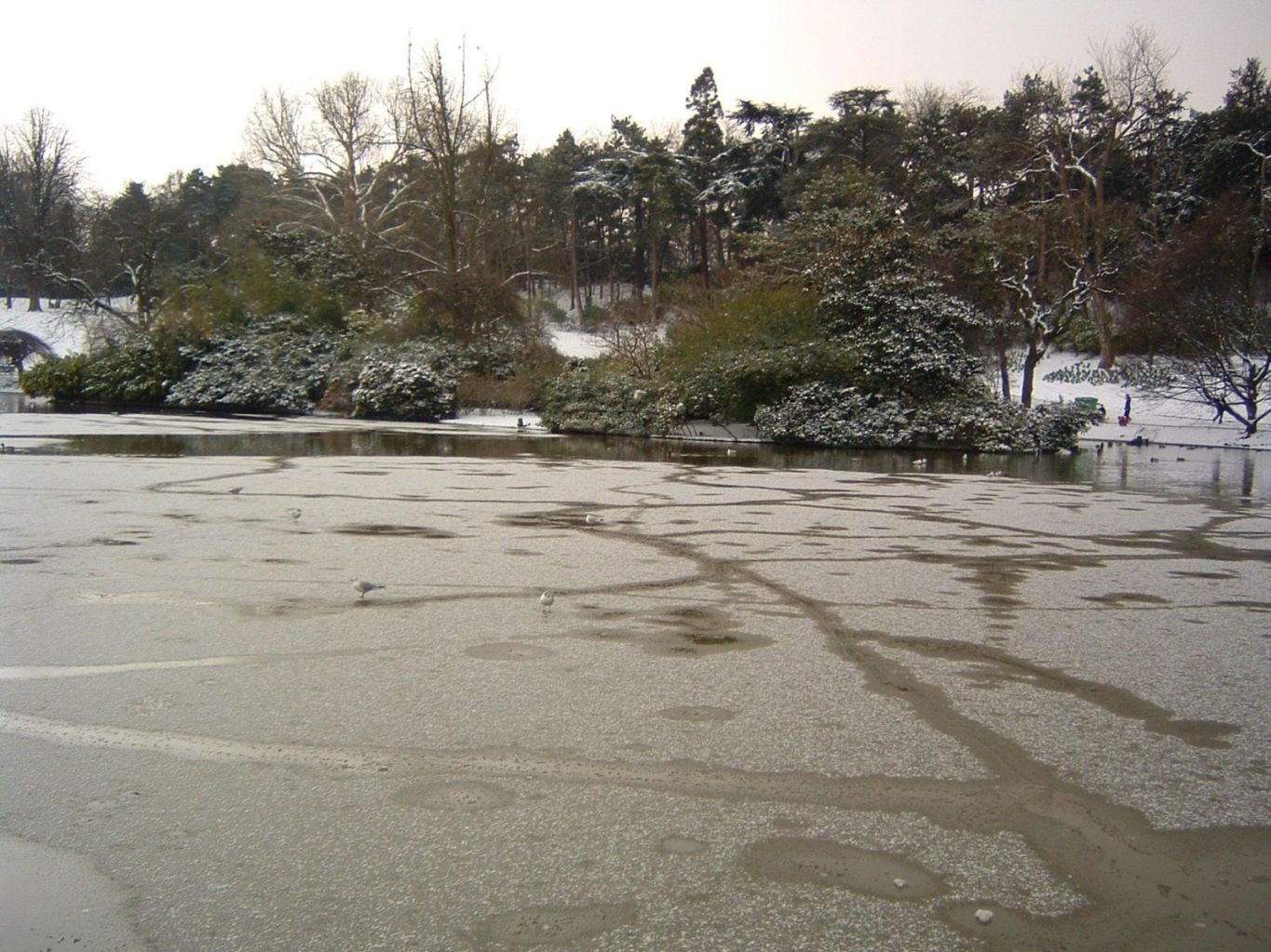 Christian wallpaper Ice lake
