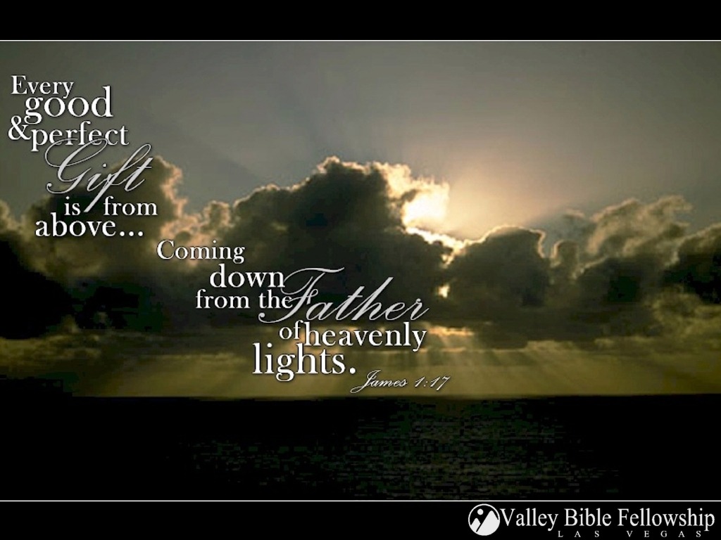 Christian wallpaper James 1:17